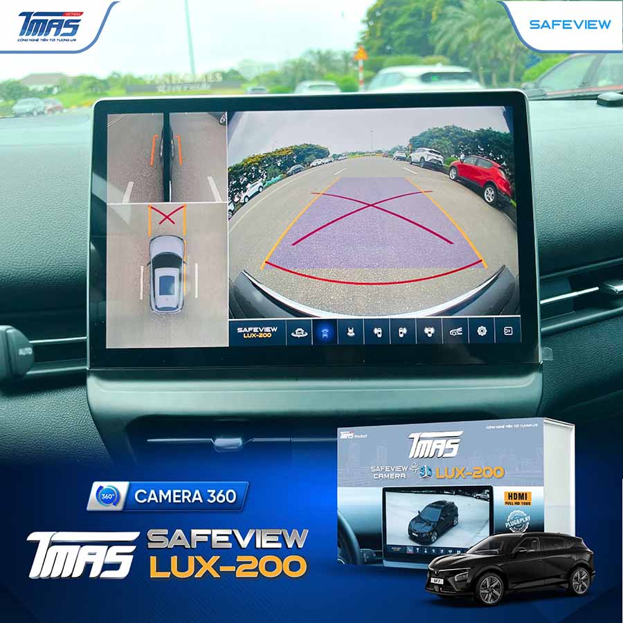 amera 360 SAFEVIEW LUX-200 trên Vinfast VF7